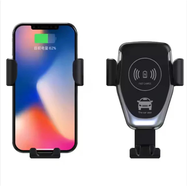 Auto Clamping Wireless Car Charger – Fast Charging Car Phone Holder