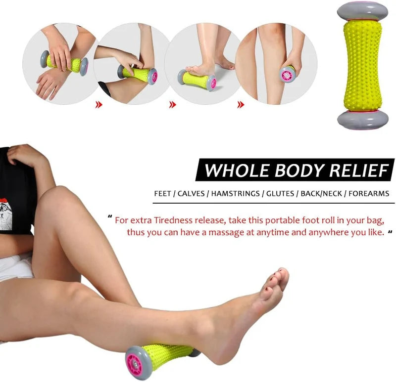 Foot Massage Roller – Portable Foot & Body Massager for Muscle Relaxation & Tension Relief